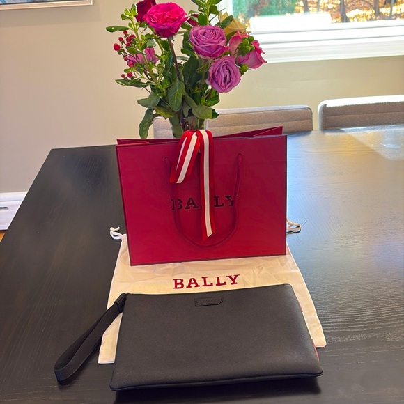 Authentic Bally Clutch Bag UNISEX